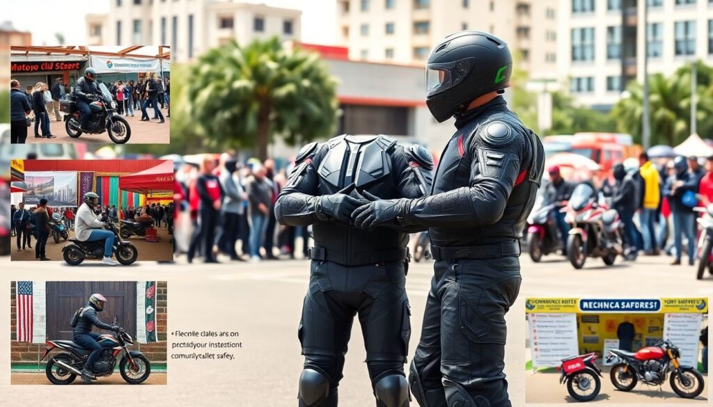 Обязательное ношение защитной каски водителями мотоциклов и скутеров - иллюстрация