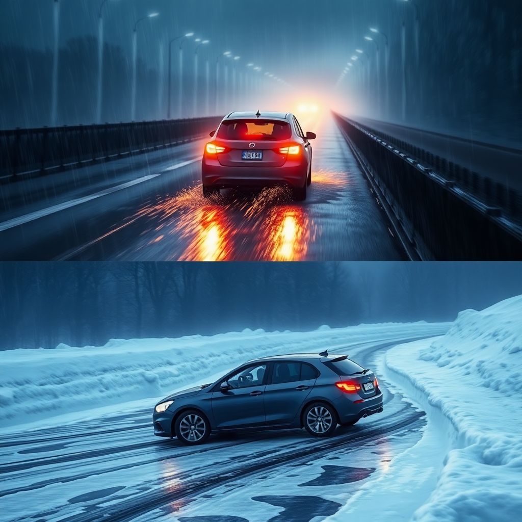 Безопасная езда в дождь и гололед: практические советы водителям