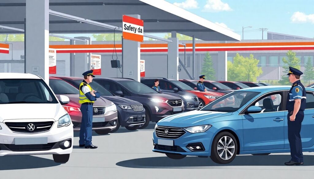 Роль технического обслуживания в безопасности на дороге - иллюстрация