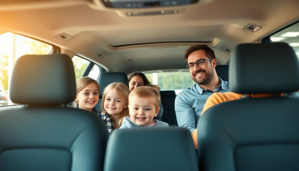 Как правильно выбирать автомобиль для семейных поездок - иллюстрация