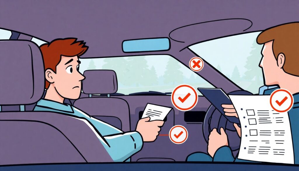 Как действовать водителю при появлении слепых зон - иллюстрация