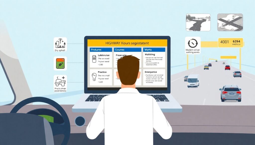 Правила безопасного выезда на оживленных магистралях - иллюстрация