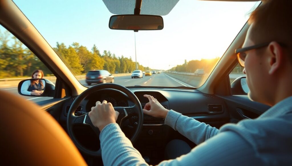 Психология вождения: как сохранять спокойствие за рулем - иллюстрация