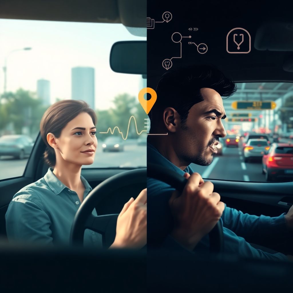 Психология вождения: как сохранять спокойствие за рулем и не поддаваться стрессу