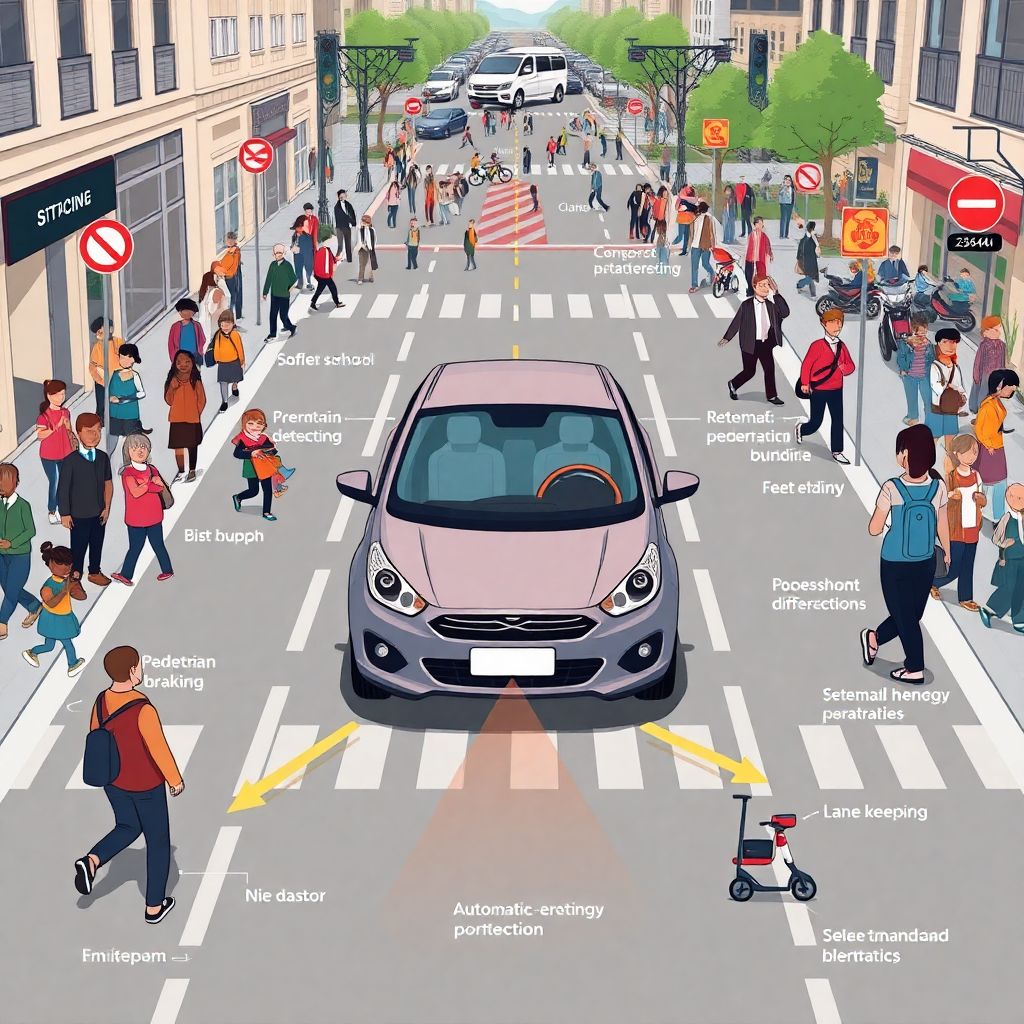 Управление авто на дорогах с большим количеством пешеходов: советы водителям