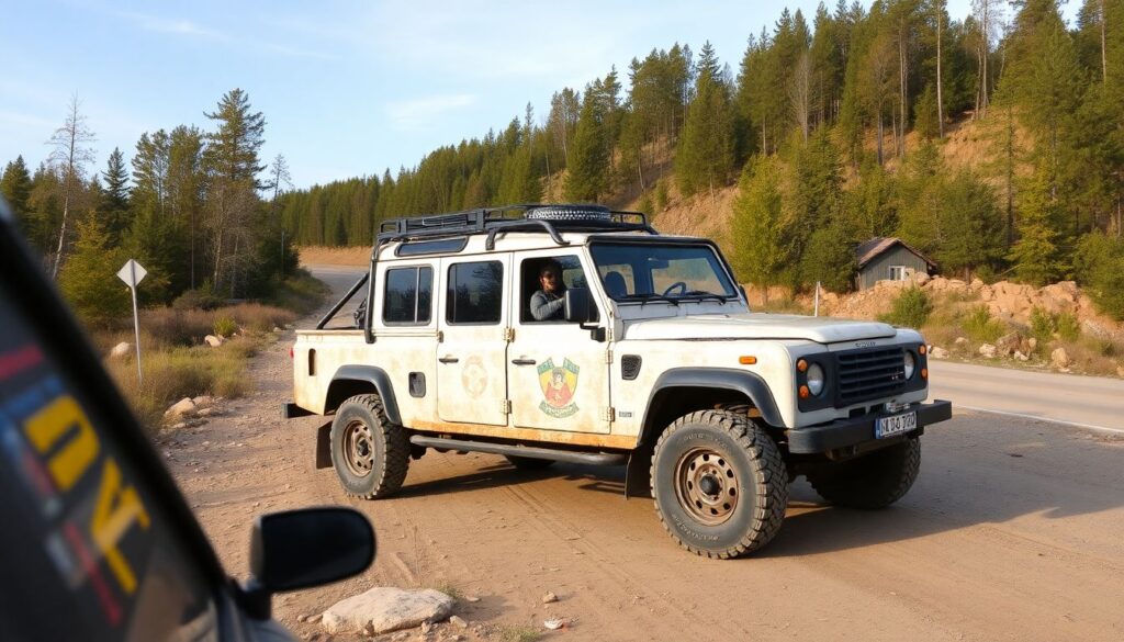 ПДД для любителей внедорожников и поездок за город - иллюстрация