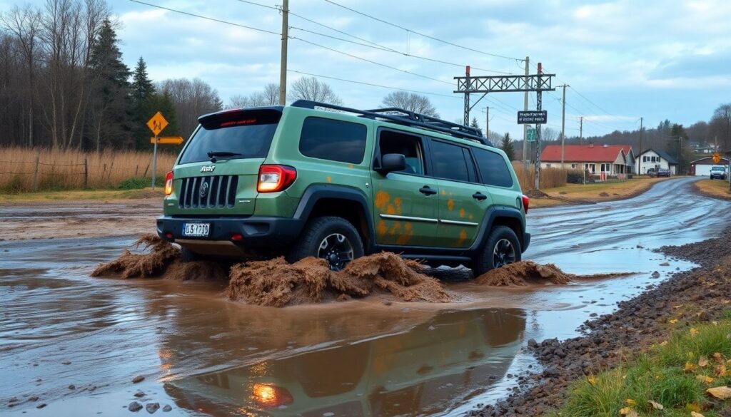 ПДД для любителей внедорожников и поездок за город - иллюстрация