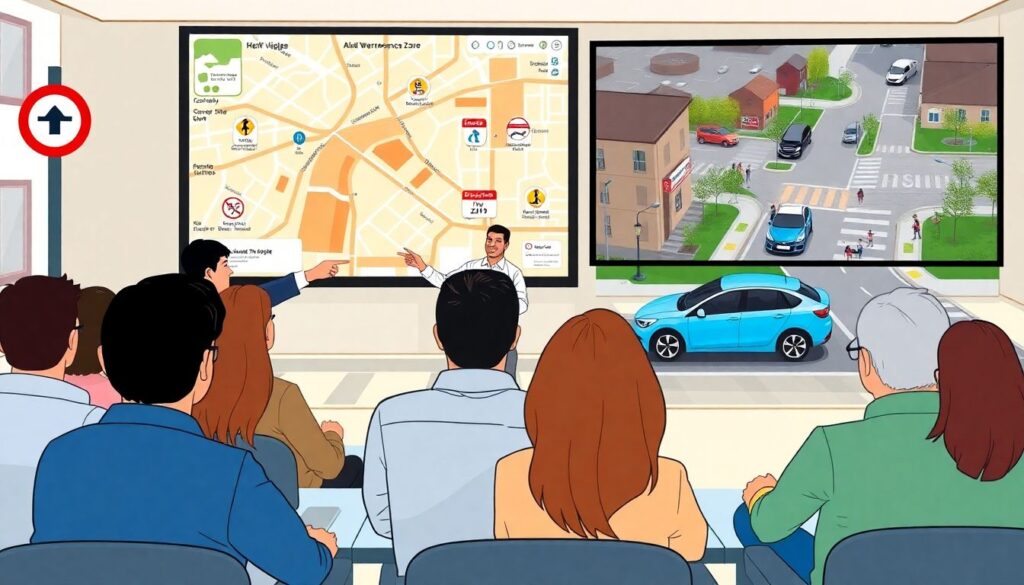 Типичные нарушения водителей в жилых районах и способы их предотвращения - иллюстрация