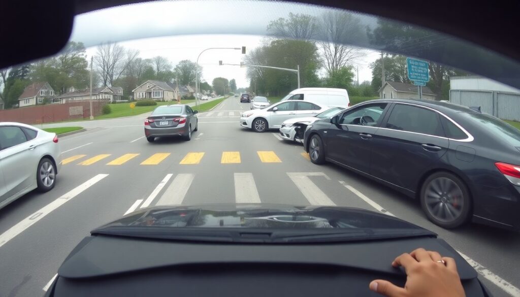 Как избежать штрафов за нарушение правил проезда перекрестка - иллюстрация