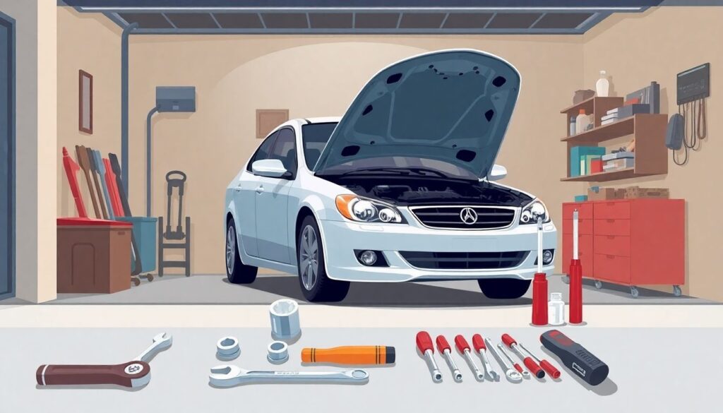 Как устранить распространенные поломки двигателя перед дорогой - иллюстрация