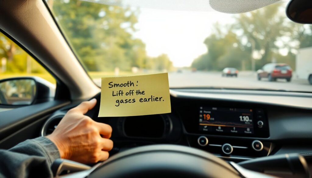 Советы по снижению расхода топлива и безопасной езде - иллюстрация