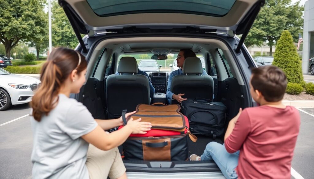Советы по выбору автомобиля для семейных поездок - иллюстрация