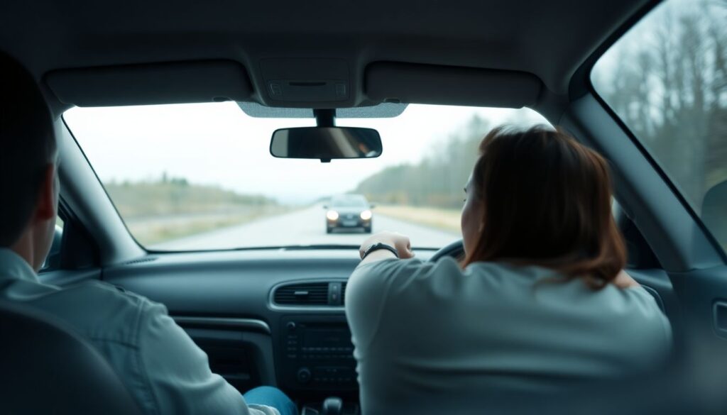 Как действовать при скользкой дороге и пробуксовке - иллюстрация