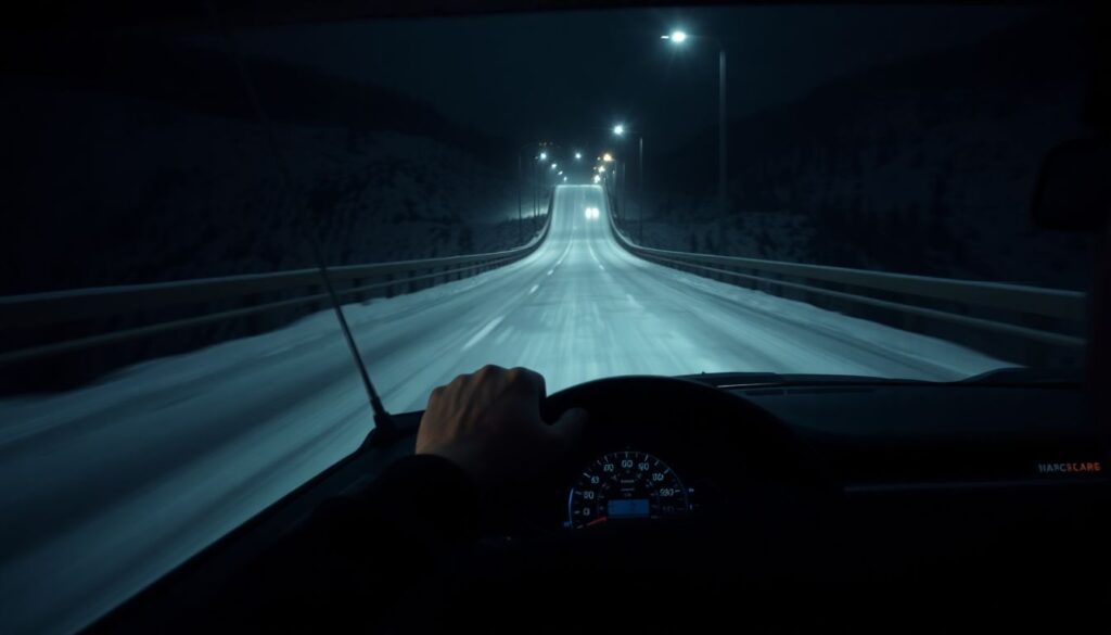 Как действовать при скользкой дороге и пробуксовке - иллюстрация